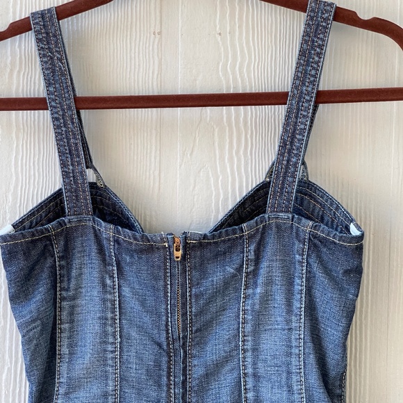 GUESS Women's Mini Jean  Dress Size S - Picture 5 of 10